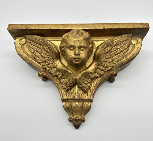 Mensola angelo putto antica - angelo,