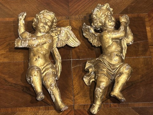 Coppia putti cherubini - /,