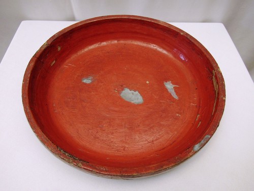 Antico birmano laccato vecchio - laccato,