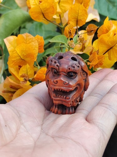 Gx962 netsuke legno - gx962, in