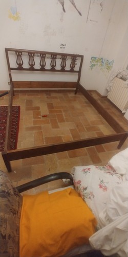 Letto antico legno - letto, gattucci
