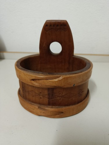 Vaso piccolo antico legno - piccolo,