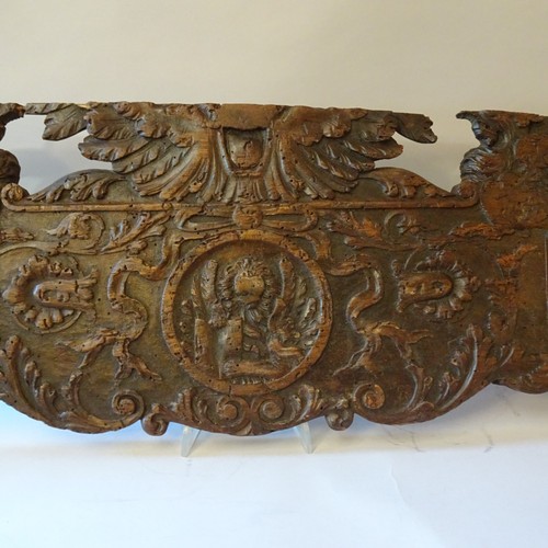 Antico grande fregio legno - antico,