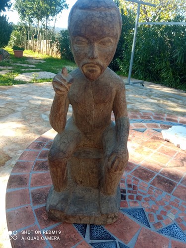 Scultura antica legno - antica,