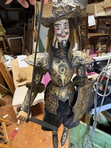 Antico pupo siciliano legno - pupo,