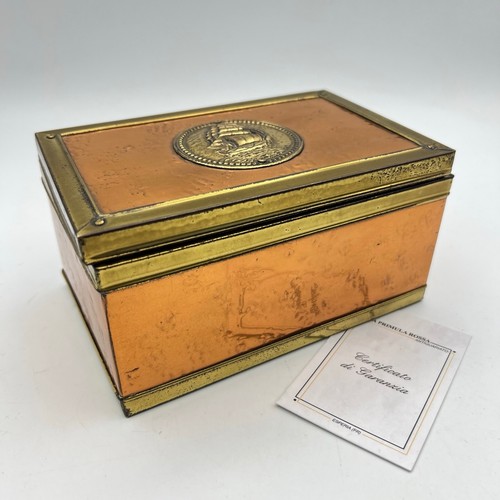 Antica scatola legno - in, e