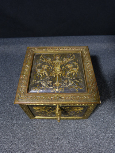 Scatola antica fine secolo - scatola, 19