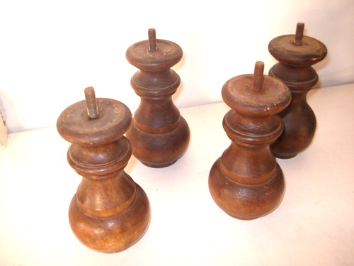 Piedi antichi legno noce - antichi,