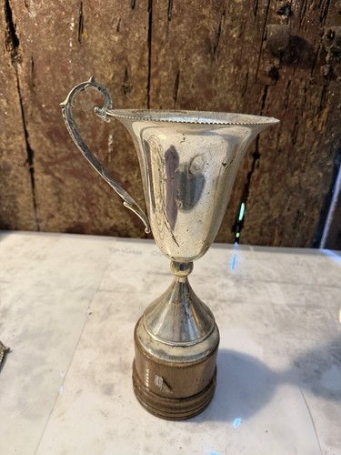 Trofeo antico legno 1973 - antico,