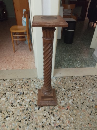 Antica colonna legno - colonna, in
