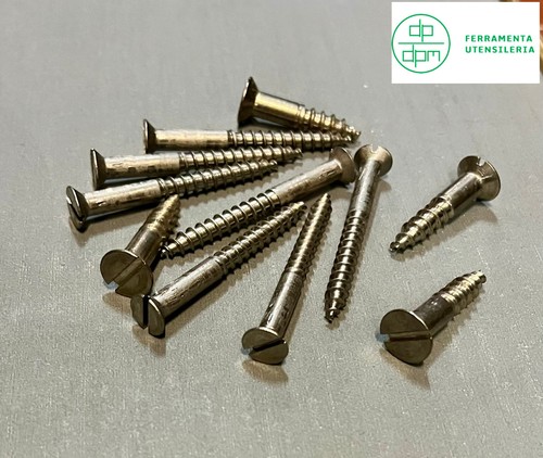 Viti legno inox - 10,