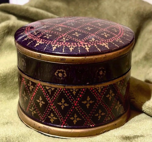 Scatola vintage birmana - , lacca