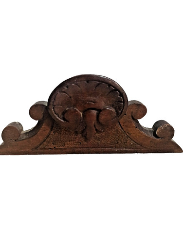 Antico frontone legno - antico,