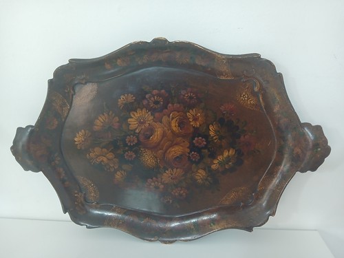 Vassoio antico legno - antico, laccato