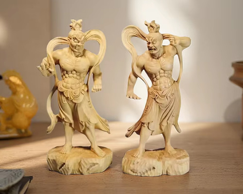 Qh075 statuina intagliata in - qh075,